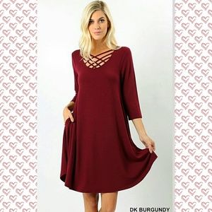 Strappy neck DRESS [final price]