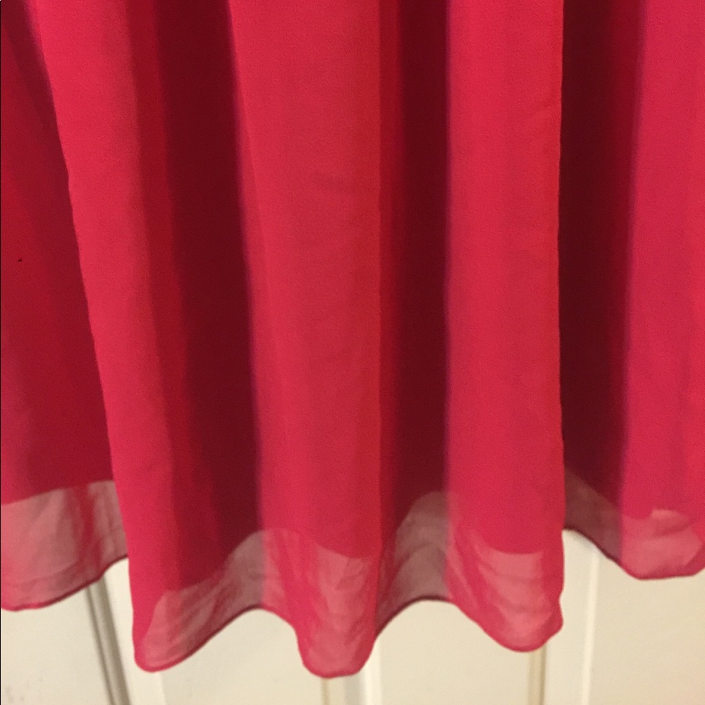 Kensie Dragon Fruit Red Party Dress - Picture 3 of 5
