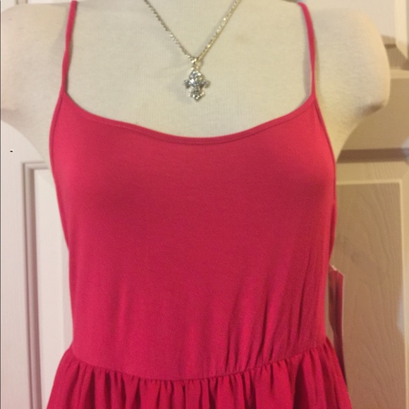 Kensie Dragon Fruit Red Party Dress - Picture 2 of 5