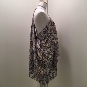 DRAPE OPEN BACK DRESS