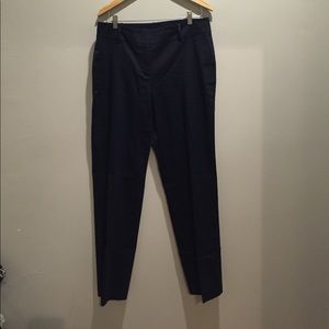 Ann Taylor Curvy Navy Suit Pants