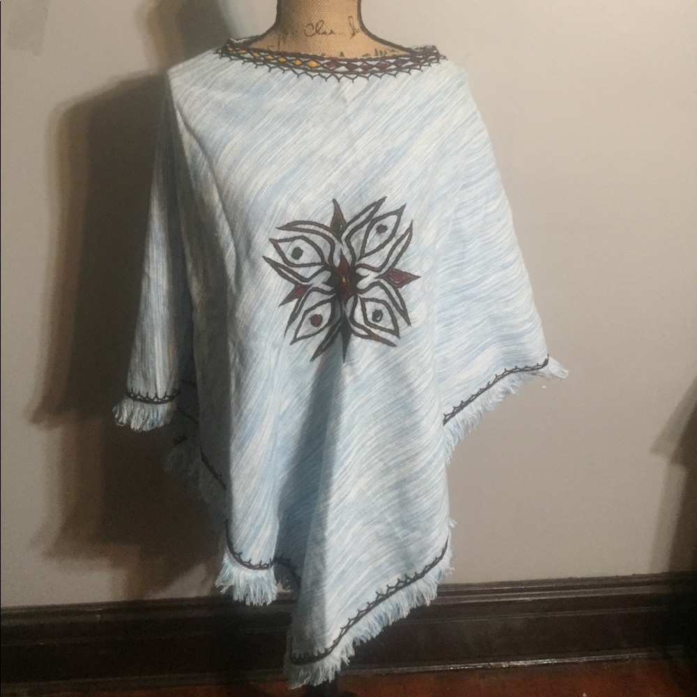 Hand Made Poncho - Picture 2 of 5