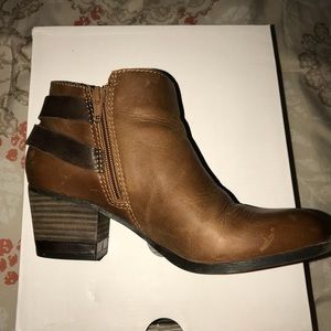 Aldo Allie-28 Cognac Bootie