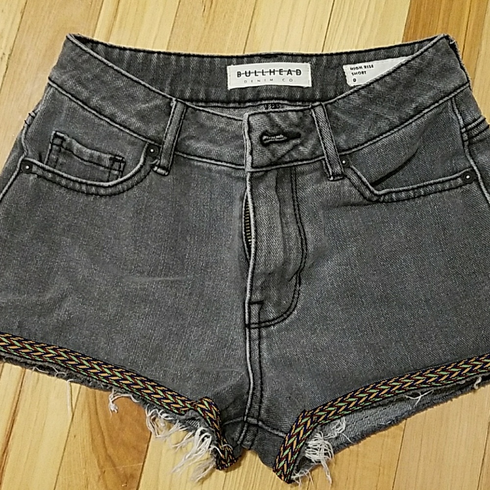 Bullhead high rise shorts