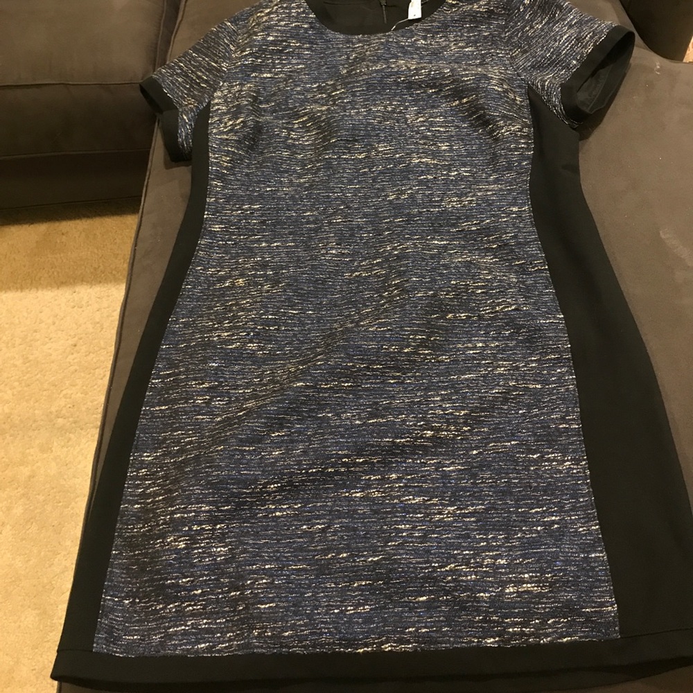 NWT Madewell Shimmer Tweed Dress