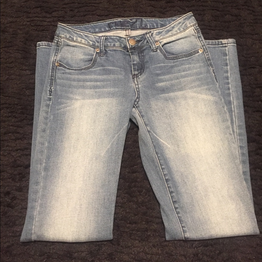 Rue 21 low rise jeans
