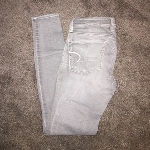 Grey AEO Jeggings
