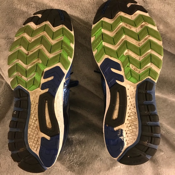 Saucony blue and green Guide 9 men’s size 9 - Picture 4 of 5