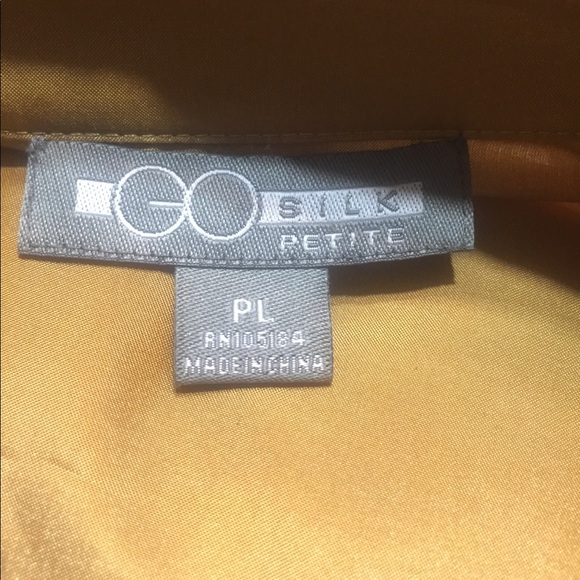 Vintage Go Silk Blouse - Picture 4 of 4