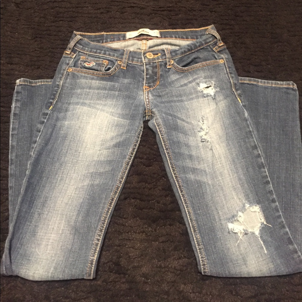Hollister distressed jeans