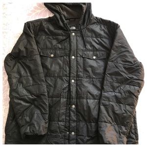 North Face hooded jacket