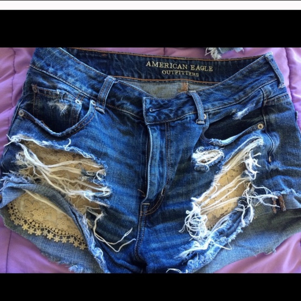Lace shorts size 10 / 30