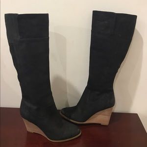 ⛔️SOLD⛔️Franco Sarto NEW suede  knee high sz 8