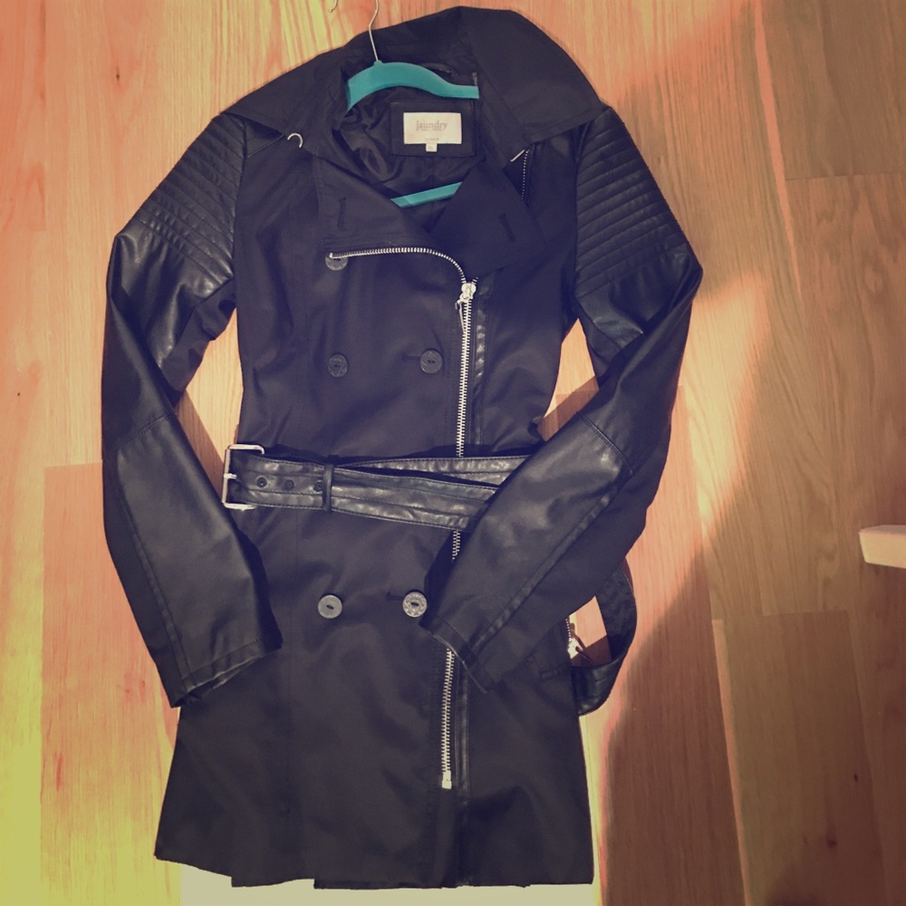 NEW Laundry Trench Coat