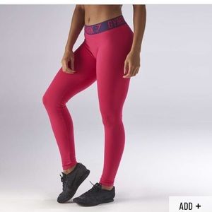 Gymshark cranberry fit leggings!