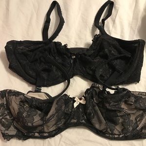 38d Victoria secret unlined BBv bras