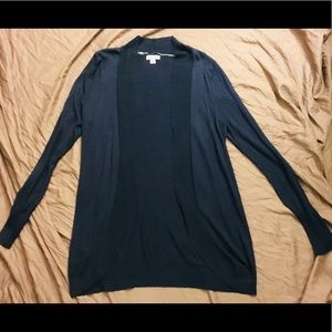 Navy Cocoon Cardigan