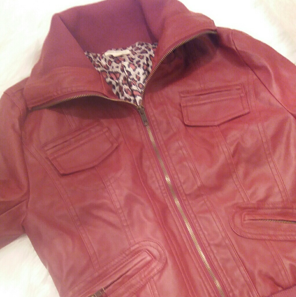 Man Made Leather Jacket