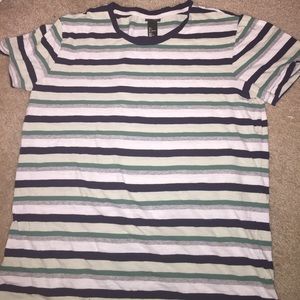 Men’s Large H&M horizontally Striped t-shirt