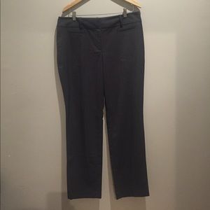Ann Taylor LOFT Grey Suit Pants - Curvy
