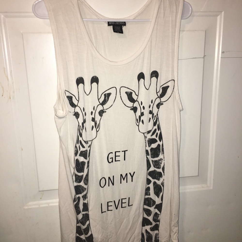 Giraffe Workout Shirt