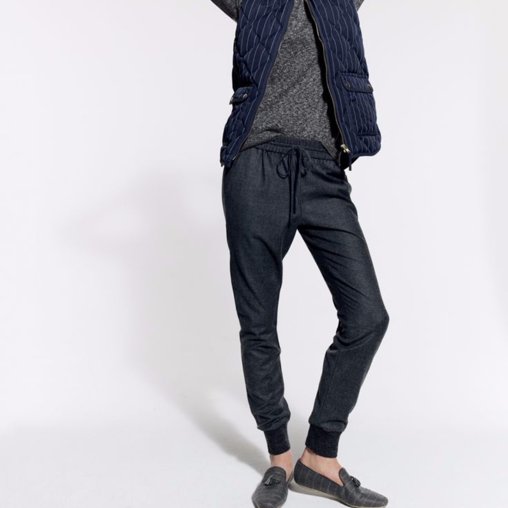 J. Crew Charcoal Wool Sweatpants