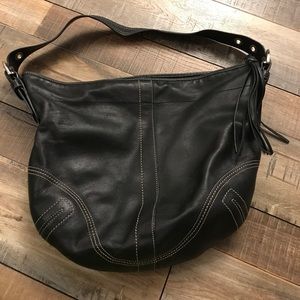 Authentic class black Coach bag