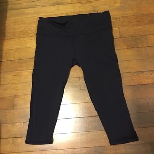 Size 12 Midnight Blue Reveal Crop Pants