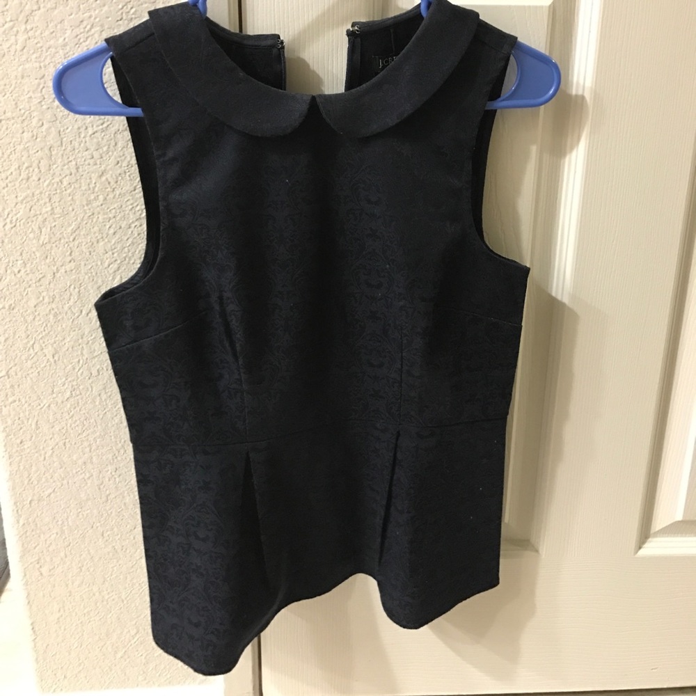 J Crew peplum top