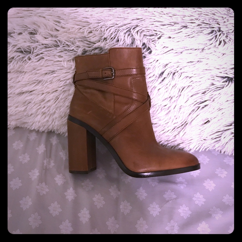 Vince Camuto Leather Booties