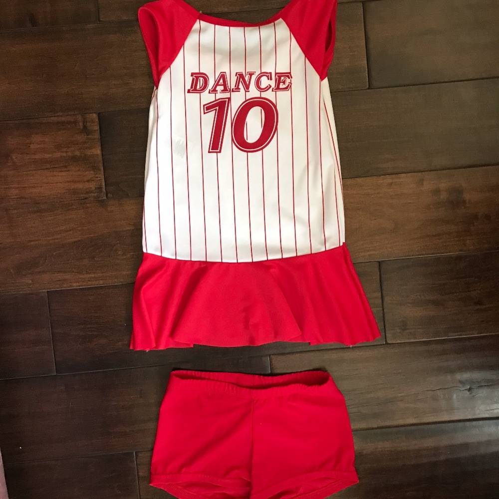 Baseball Theme Dance Costume