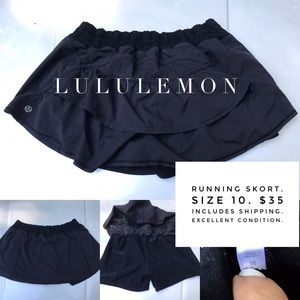 Lululemon running skort.