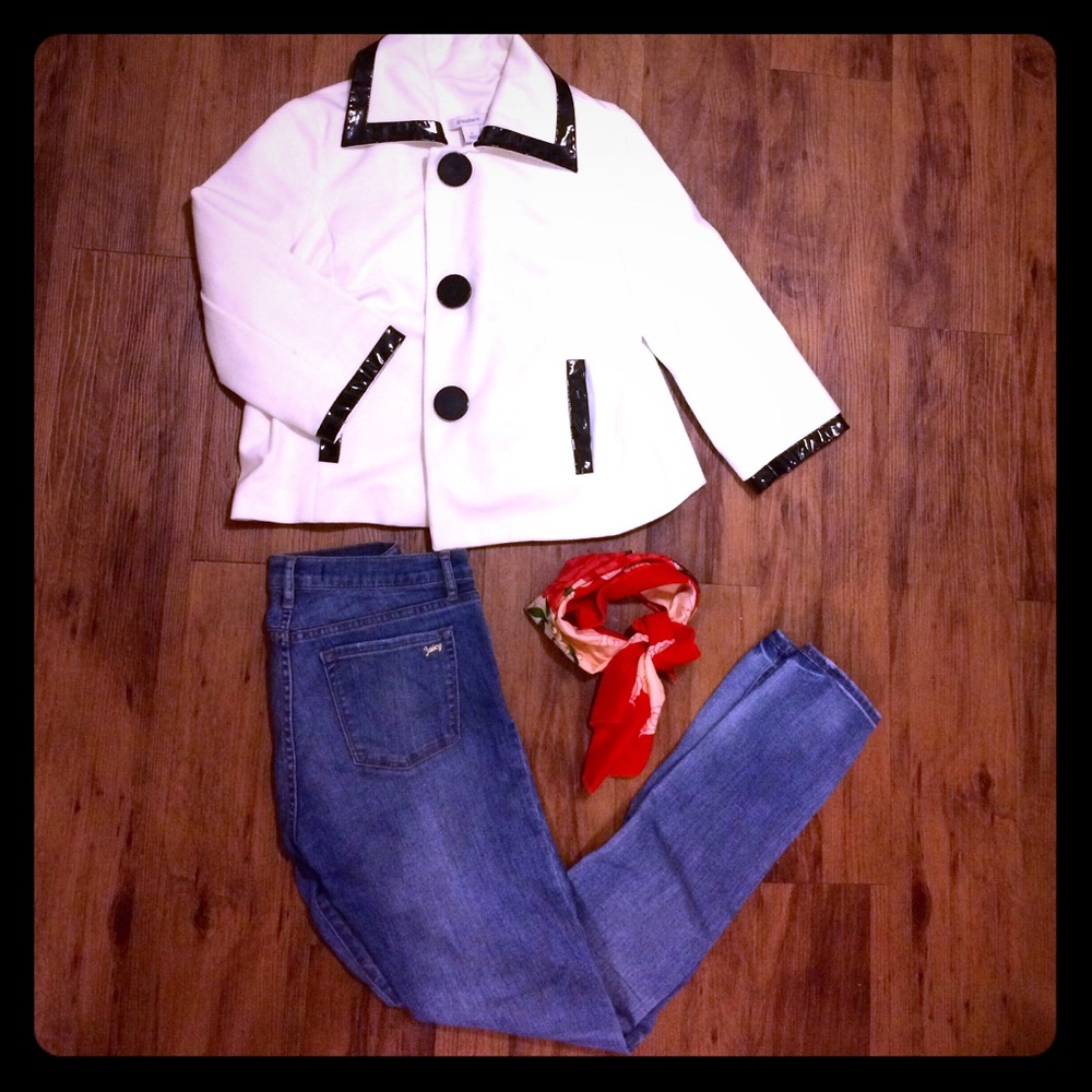 Mad Men🎀Dress Barn Mod Vintage Swing Jacket