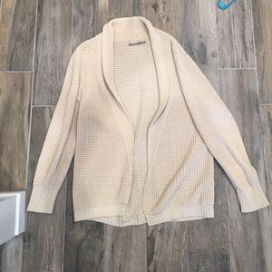 Rubbish open front chunky sweater