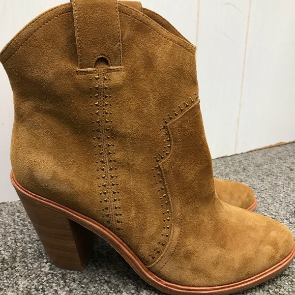 JOIE Women NEW Joie Booties in Whiskey Sz 39
