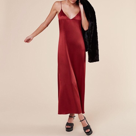 Reformation Dresses & Skirts - Reformation silk maxi dress.