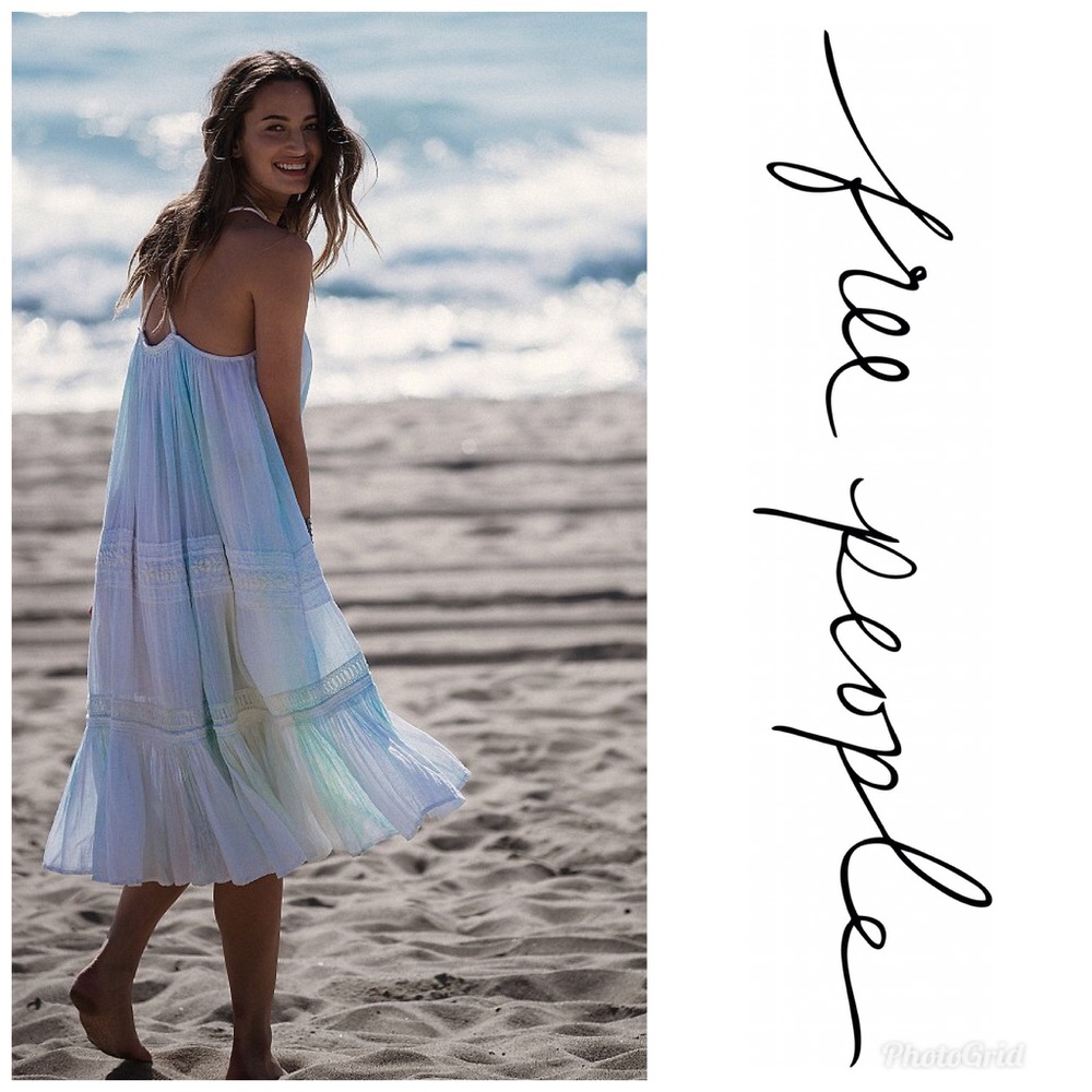 Free People Into the Sun Midi Rainbow Combo