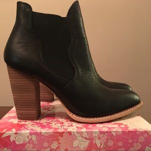 Chinese Laundry leather booties. Never worn.