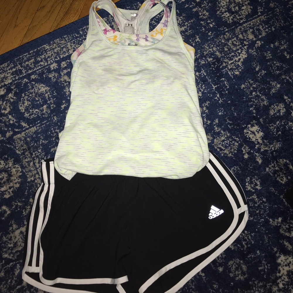 NWOT Adidas Shorts (lined)