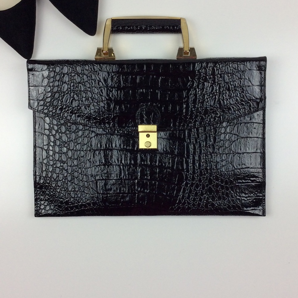 Vintage Briefcase Purse
