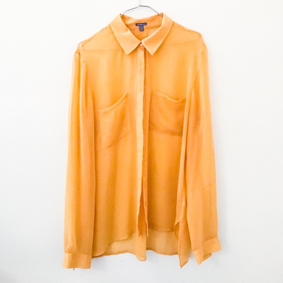 Sheer button up - Picture 1 of 1