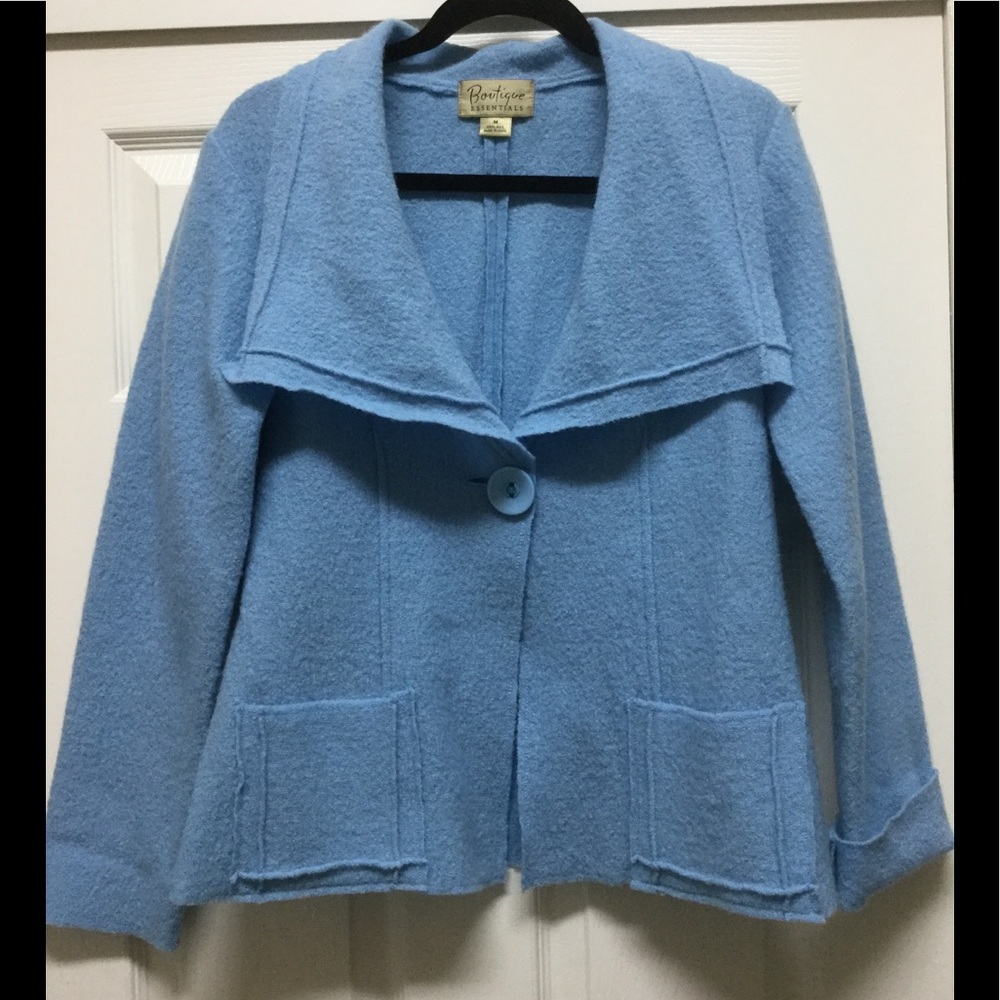 Boutique Essentials Wool Jacket - image 1