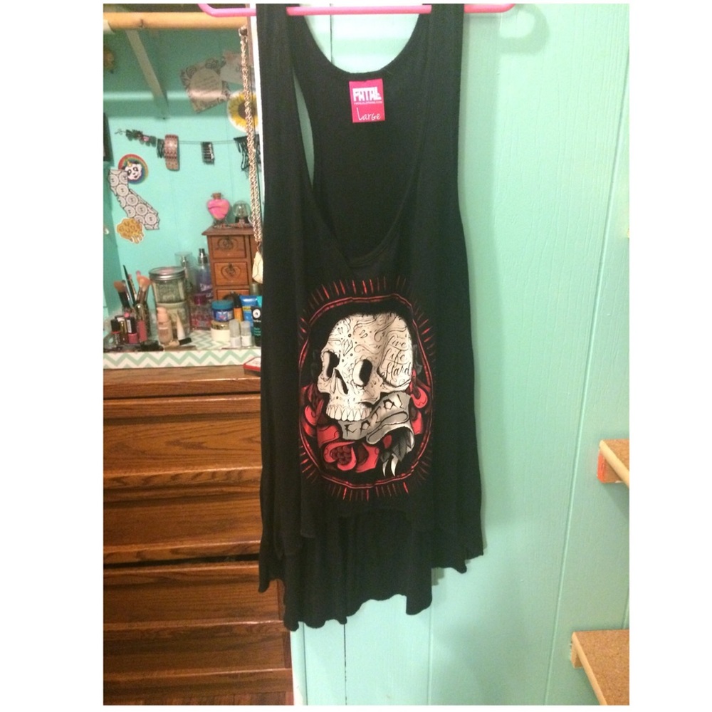 Fatal hi low tank top