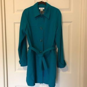 •Nine West• Teal Trench