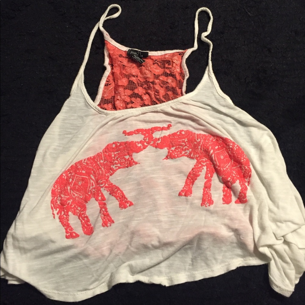 Rue 21 cropped tank top
