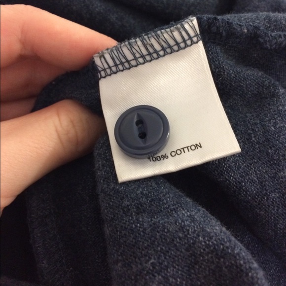 RARE Cremieux ❄️ Men's Blue Cowl Neck Sweater - Picture 6 of 7