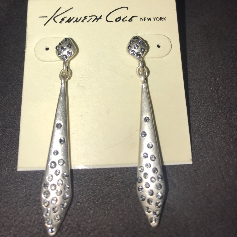 Kenneth Cole Jeweled Drop Earrings