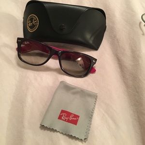 Ray-Ban New Wayfarer Bicolor Pink and Purple