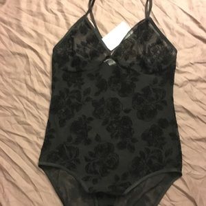 NWT - Sheer Bodysuit