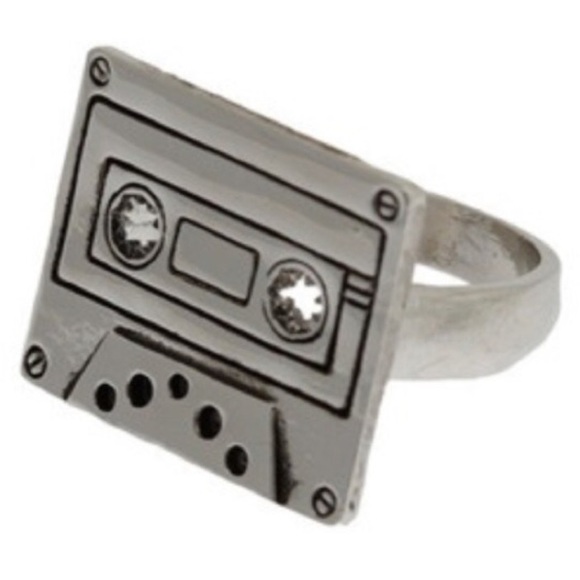 Modcloth Jewelry - Modcloth Cassette Tape Ring
